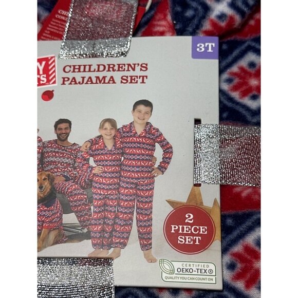 Christmas Pajamas Kids sz 3T - Picture 2 of 3